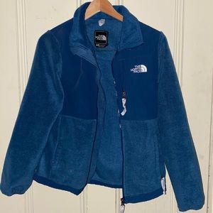 Teal North Face Fleece